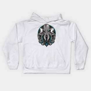 Octopus King Of Sea Kids Hoodie